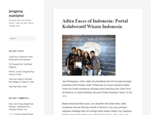 Tablet Screenshot of jengjeng.matriphe.com